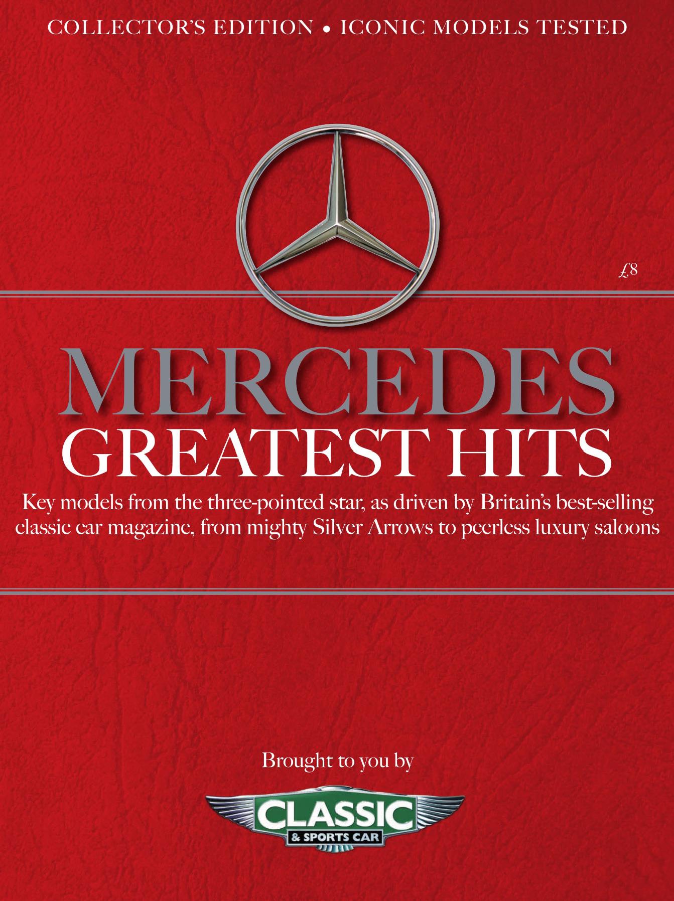 Журнал Mercedes Greatest Hits 2019(from the publishers of Classic Sports cars)